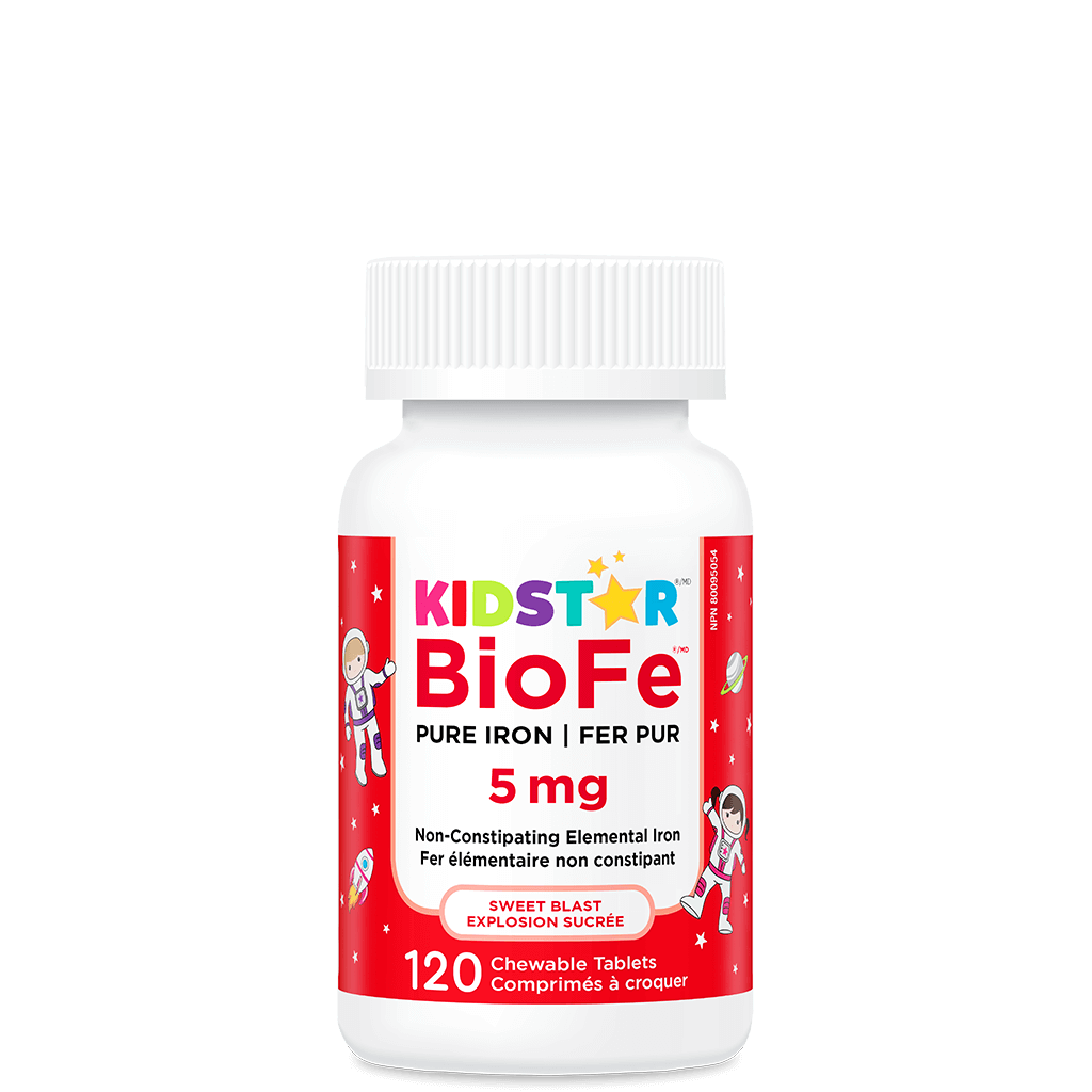 BioFe Pure Iron chewable tablets, 120 count