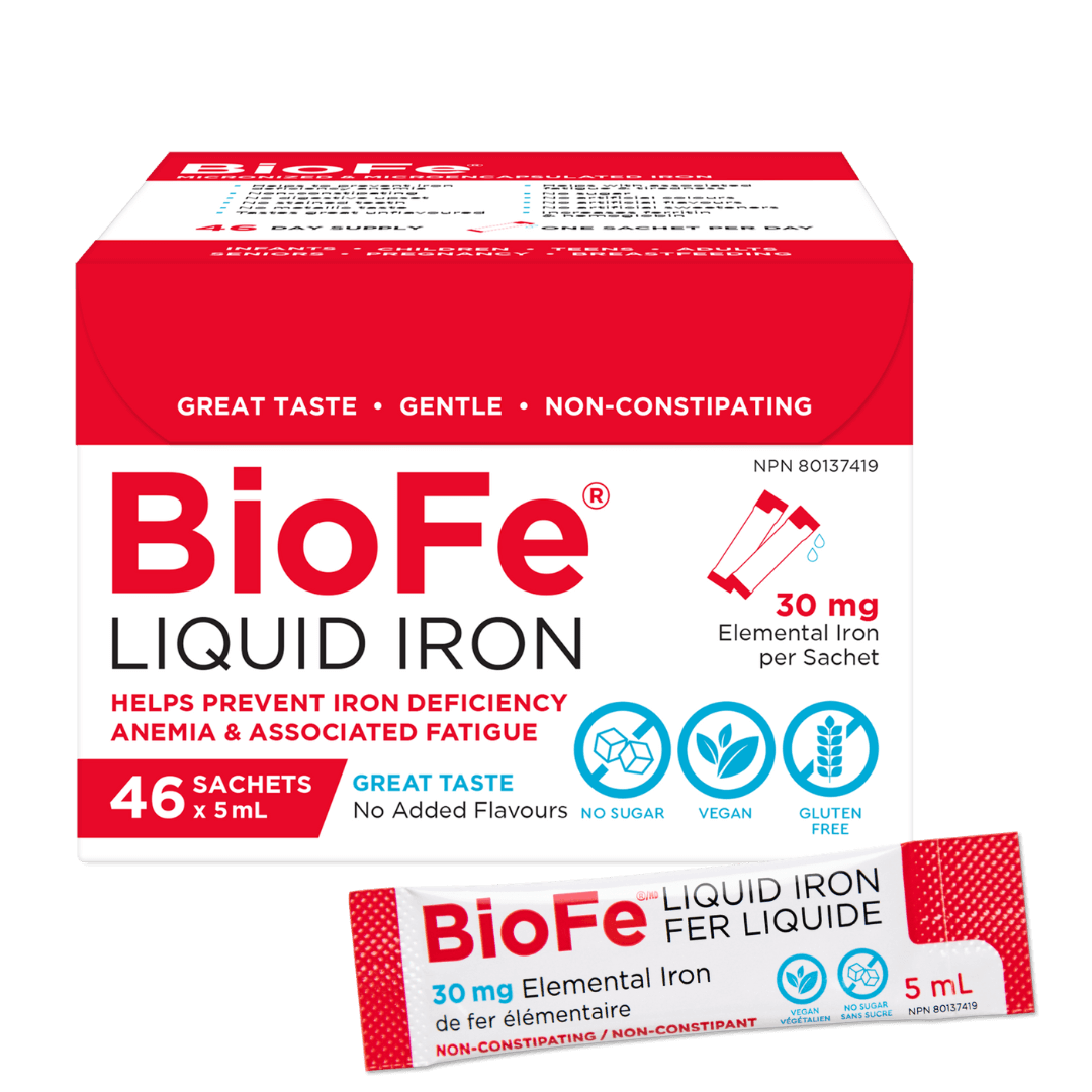 BioFe Liquid Iron 30 mg Sachets